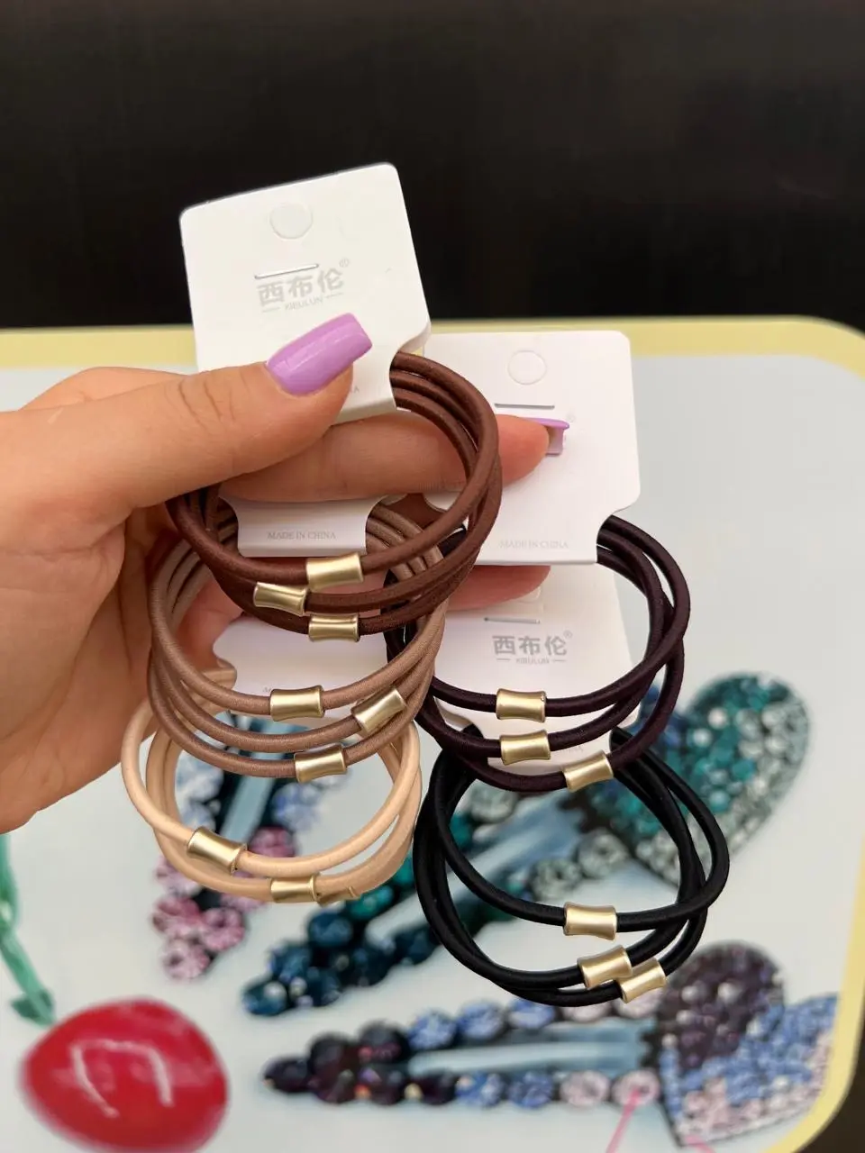 Sadə rezin Model 70 — Sadə saç rezinleri